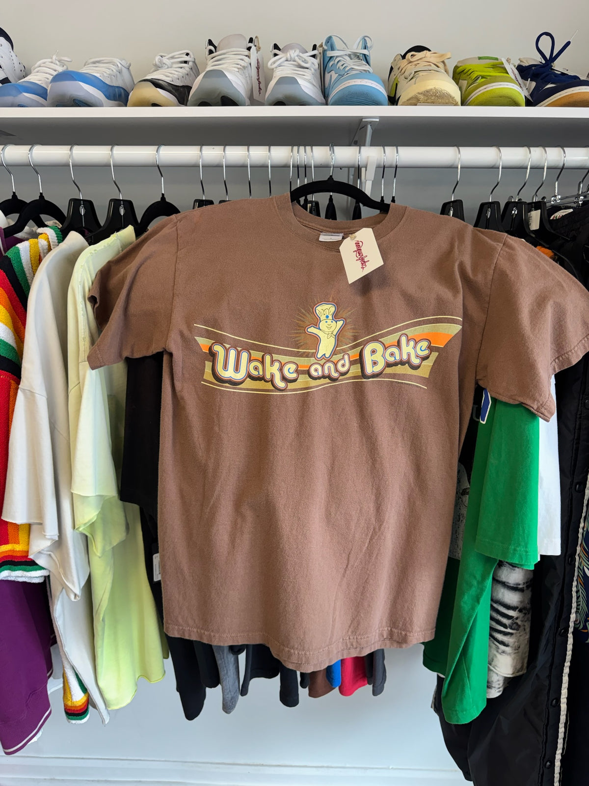 Pre Owned Wake N Bake Tee Size Medium