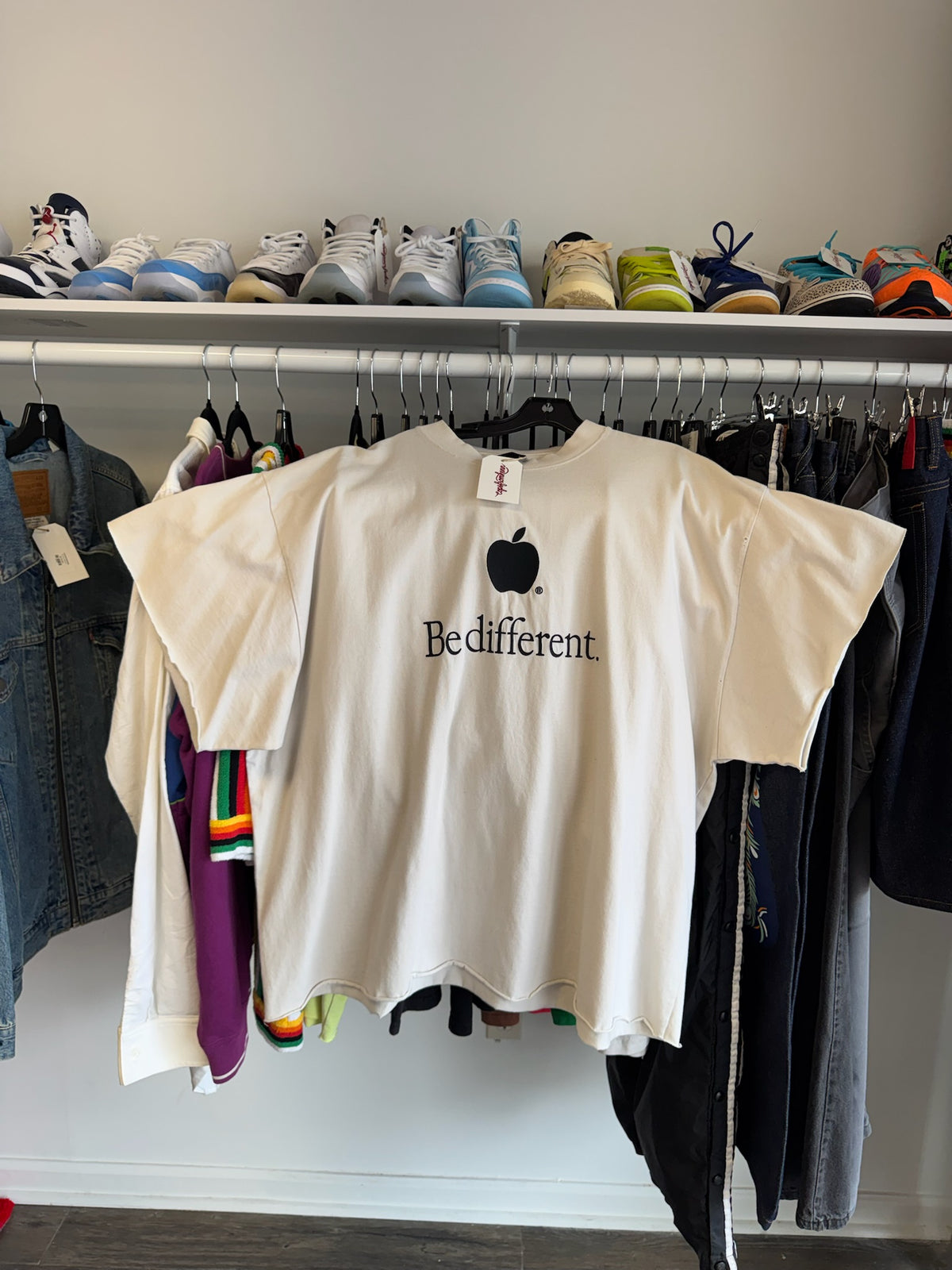 Balenciaga White Tee 2XL