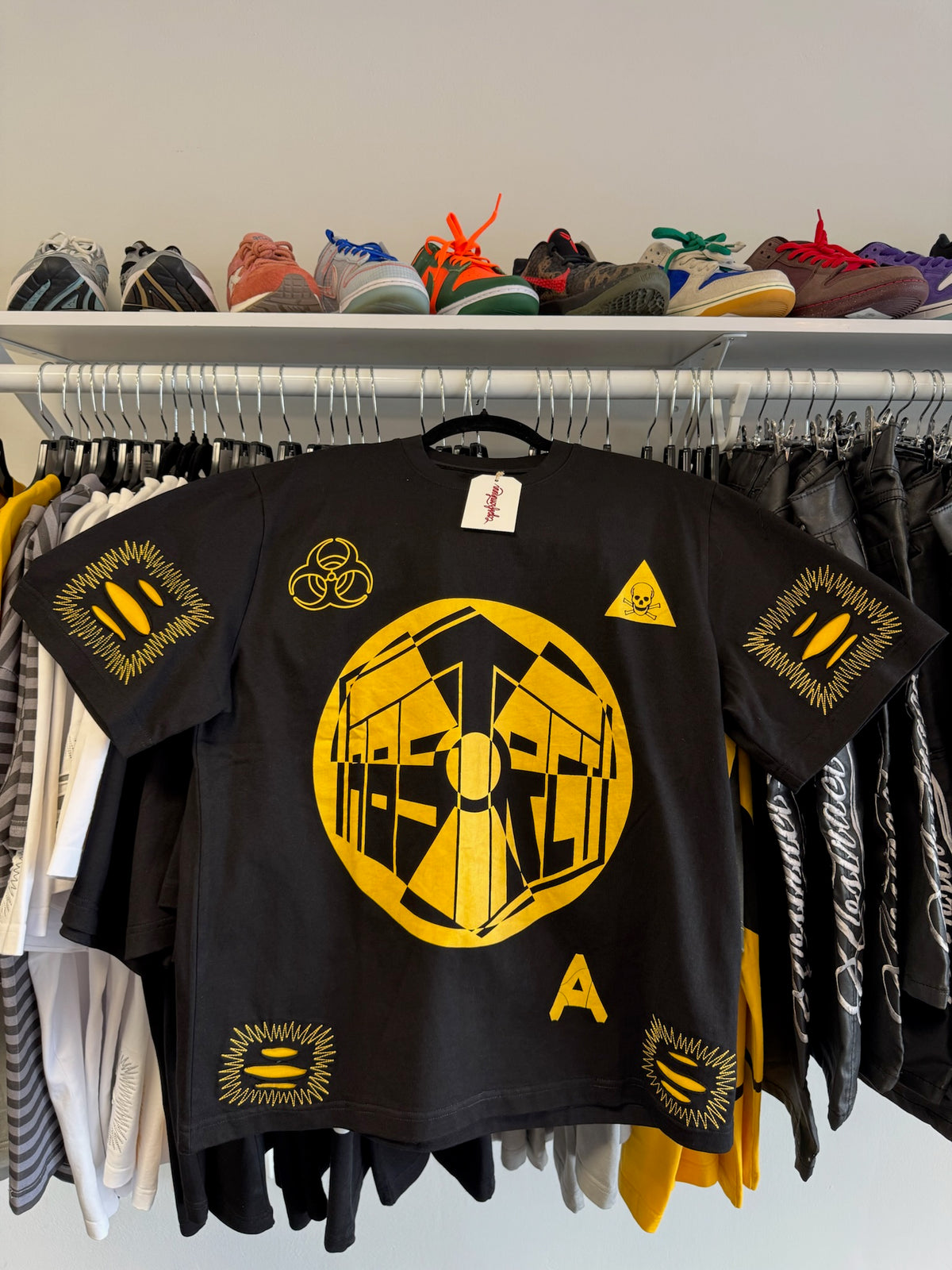 Abstract Flame Tee 2XLarge