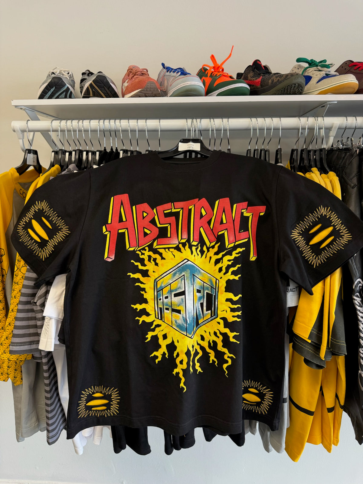 Abstract Flame Tee 2XLarge