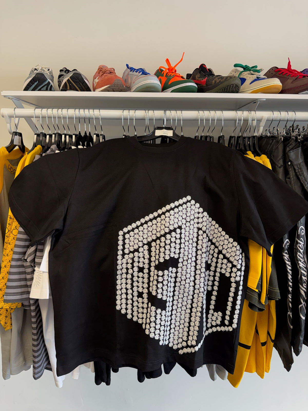 Abstract Honeycomb Tee Medium