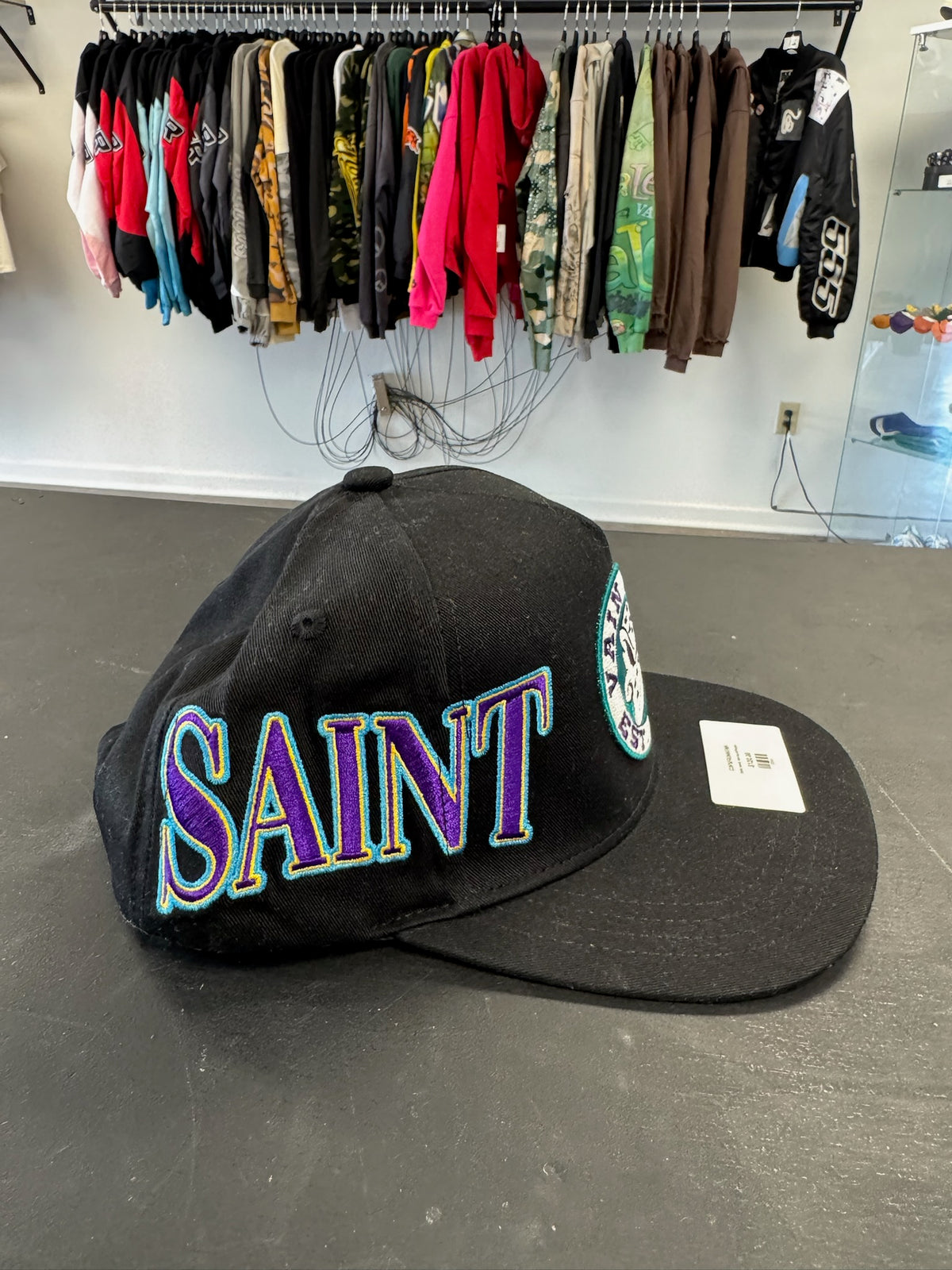 Saint Vanity Hat Black/Purple