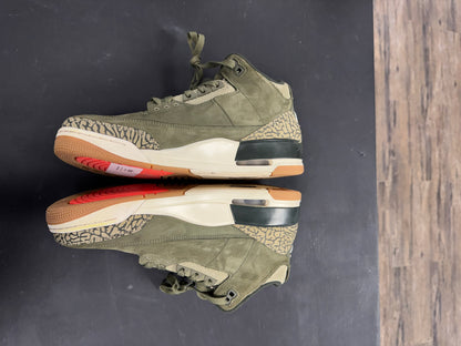 Air Jordan 3s "Olive" Size 9.5