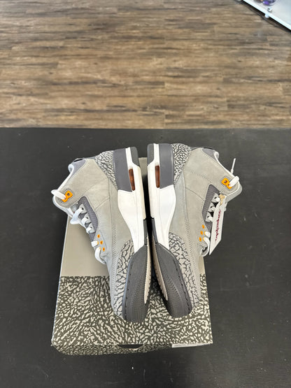 Air Jordan 3s "Cool Grey" Size 10