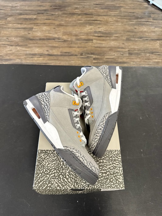 Air Jordan 3s "Cool Grey" Size 10