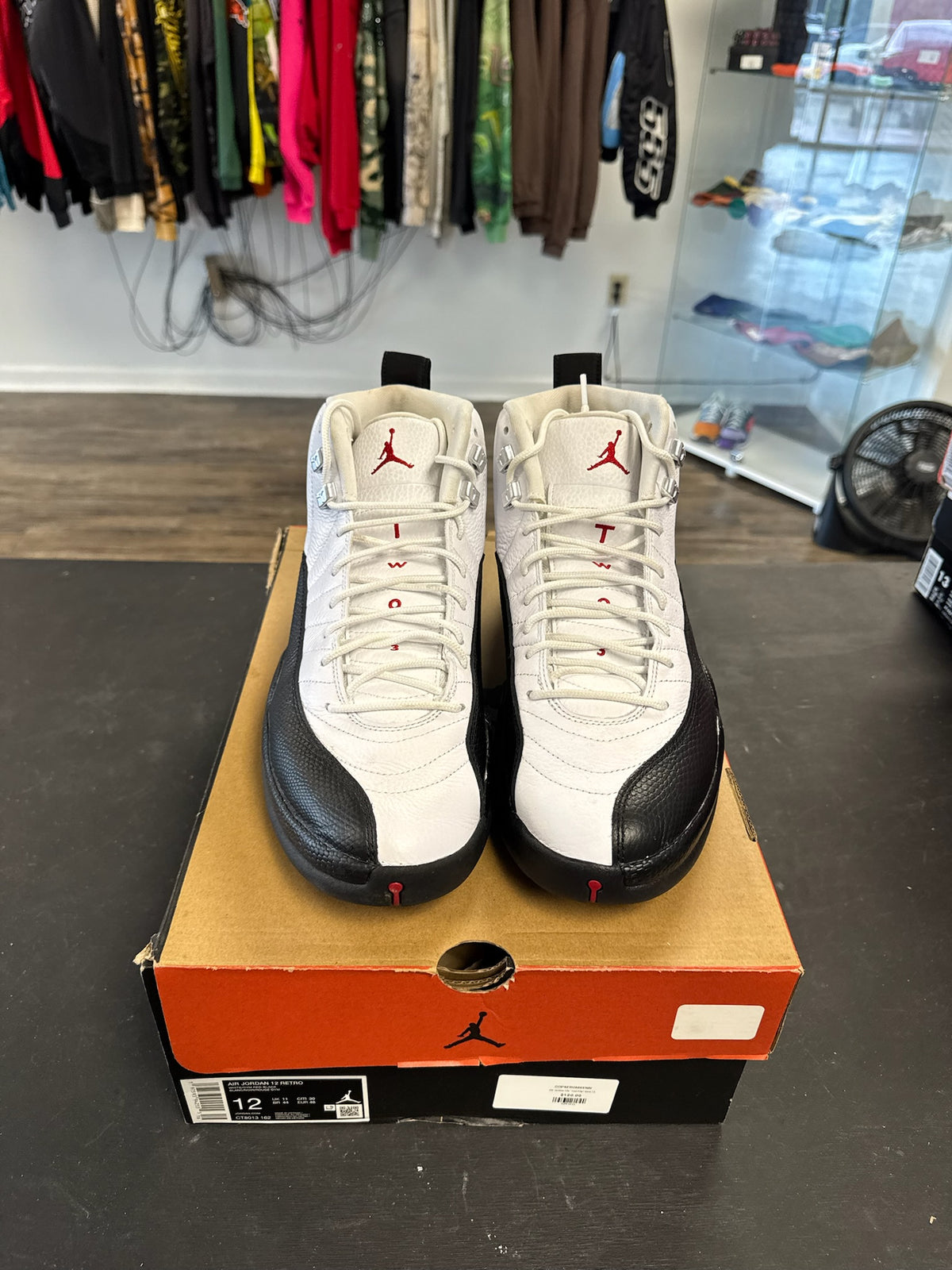Air Jordan 12s "Taxi Flip" Size 12