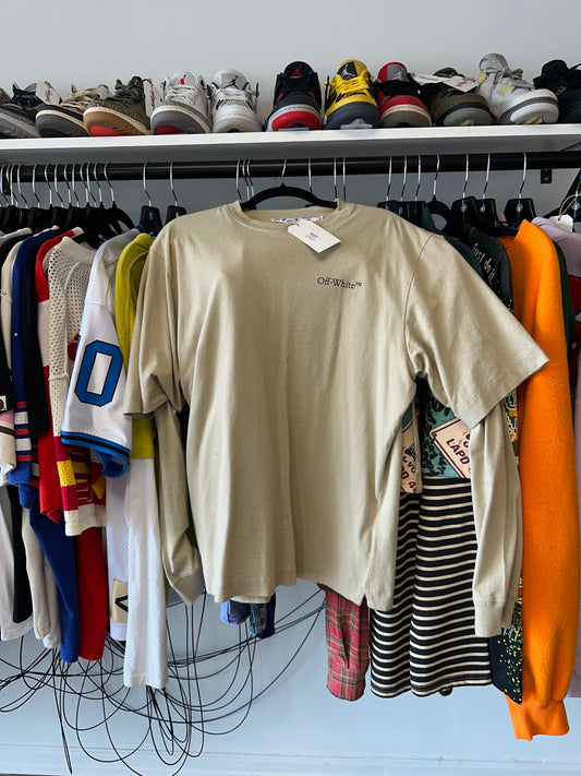 OffWhite Caravaggio Double Sleeve Longsleeve Tee Medium