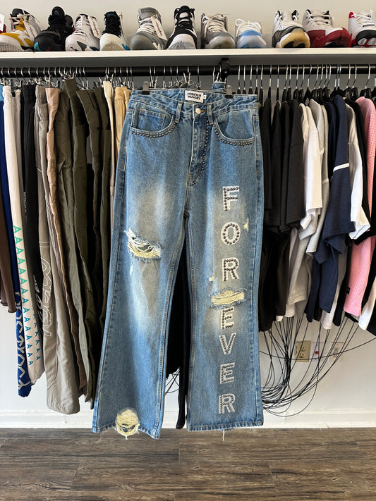 ForeverHungry Denim Flare Jeans Size 30