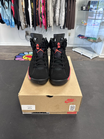 Air Jordan 6s "Black Infrared" Size 9.5