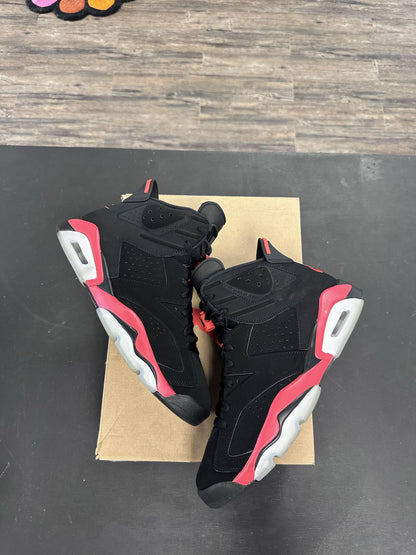 Air Jordan 6s "Black Infrared" Size 9.5