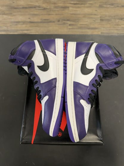 Air Jordan 1s "Court Purple" Size 10.5
