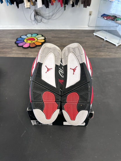 Air Jordan 4s "Red Cement" Size 9