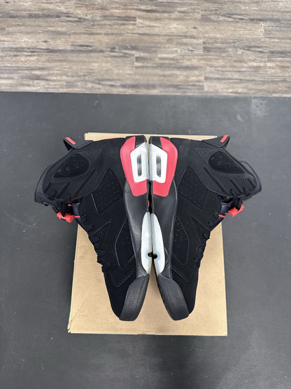 Air Jordan 6s "Black Infrared" Size 9.5