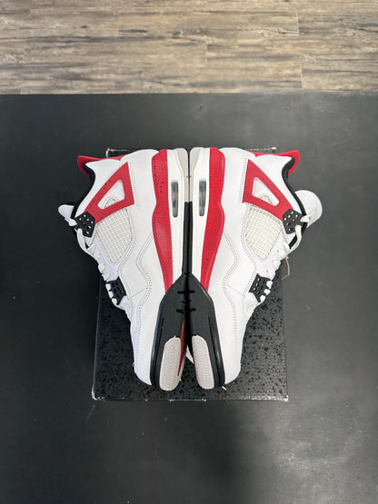 Air Jordan 4s "Red Cement" Size 9