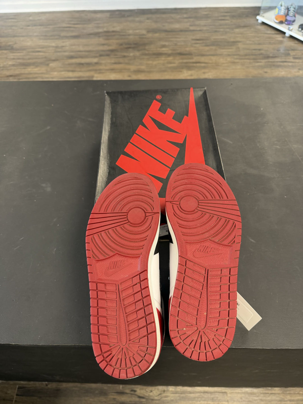 Air Jordan 1s "Black Toe" Size 10.5