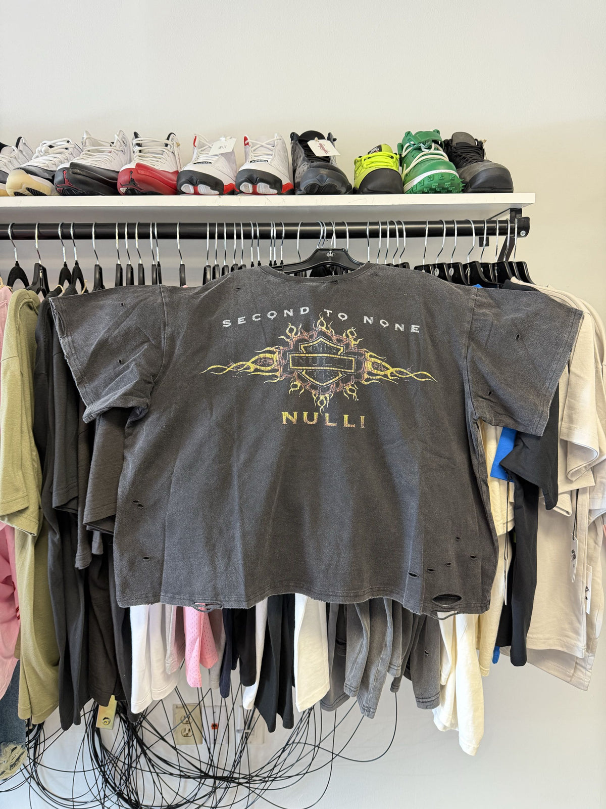Nulli Secundus Lone Rider Tee Size Medium