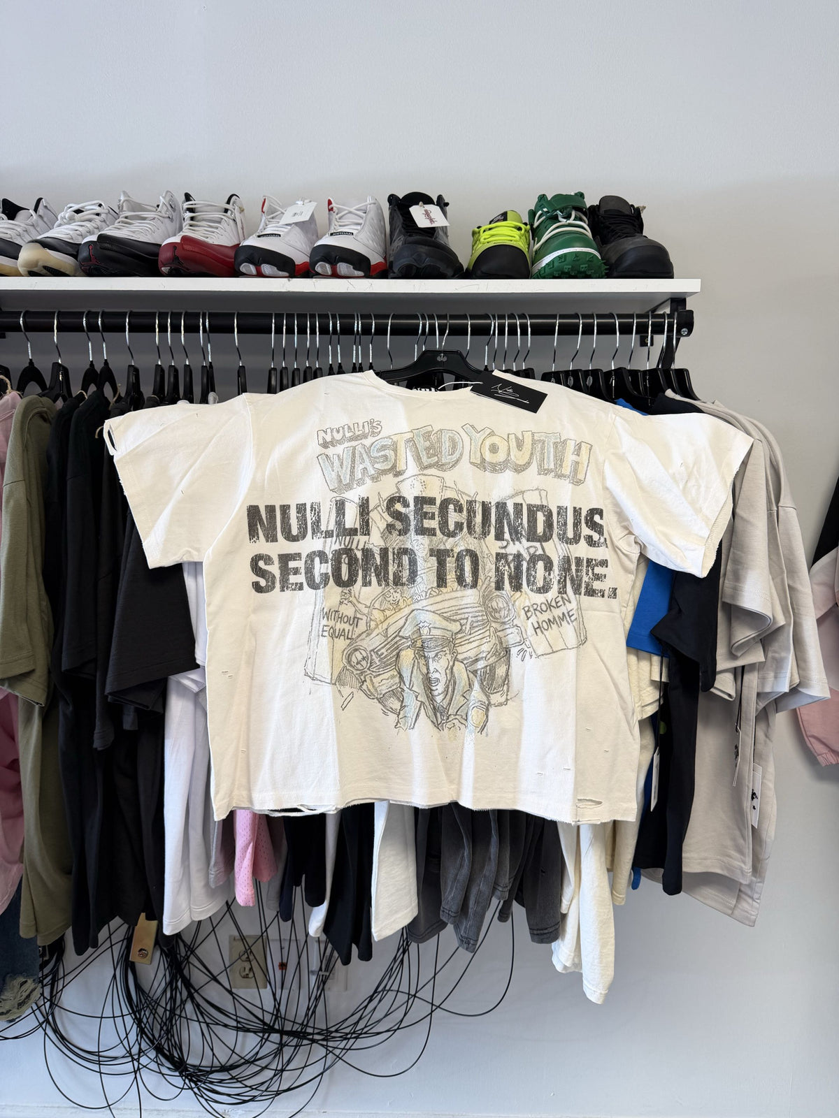 Nulli Secundus Wasted Youth Size Tee Medium