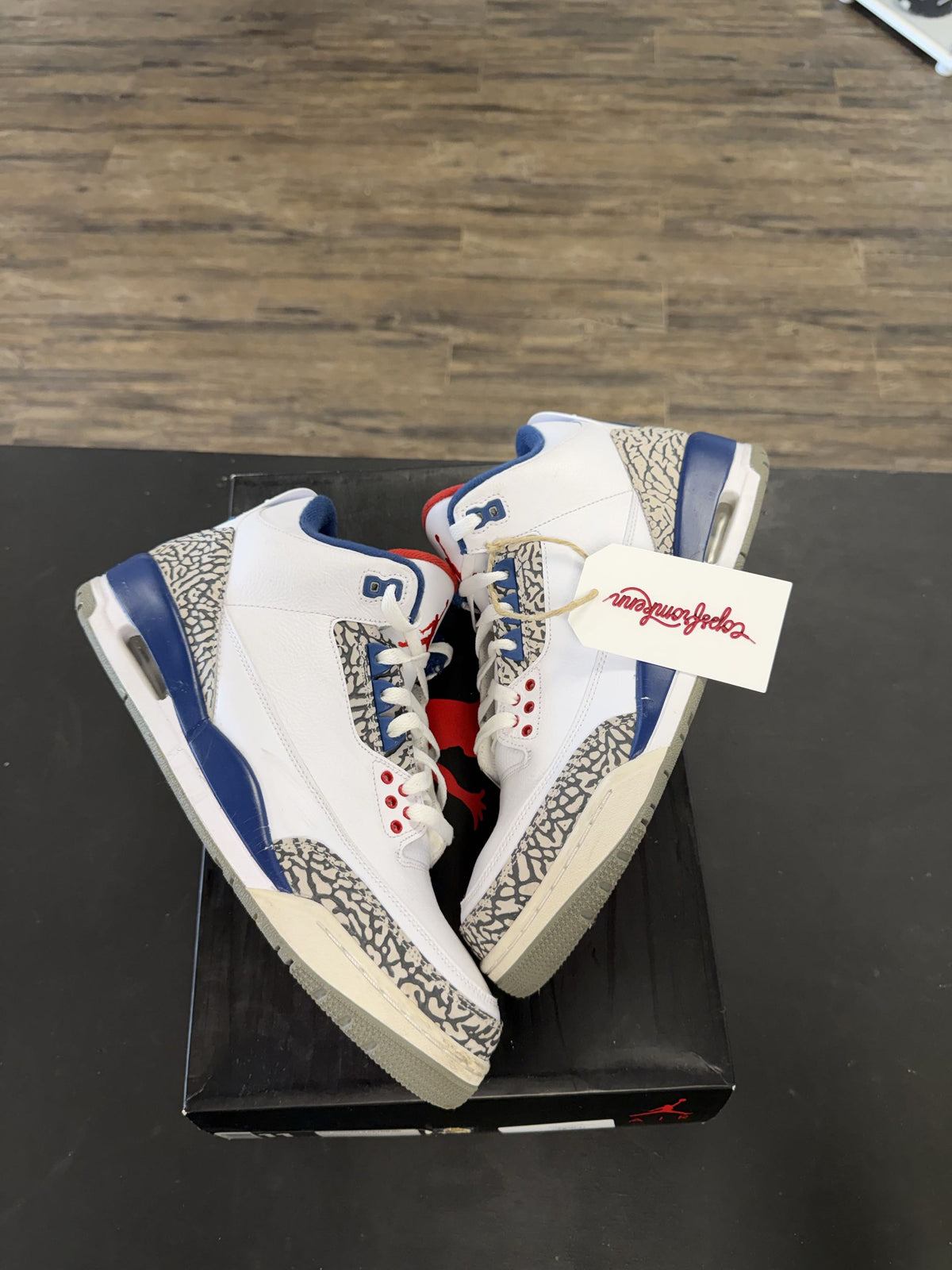 Air Jordan 3 Retro OG "True Blue" Size 11
